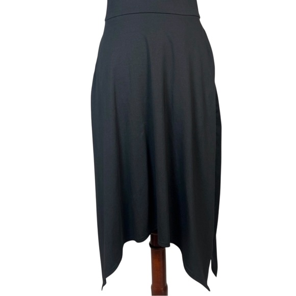 Pact Black Fit & Flare Handkerchief Dress - Picture 7 of 12